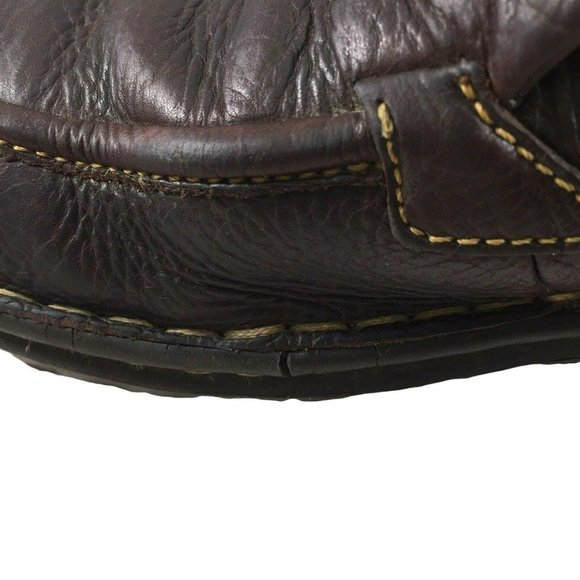 BORN Loafers Womens 8.5 Brown Leather Slip On Round Toe Shoes Casual EU 40 - Picture 8 of 12